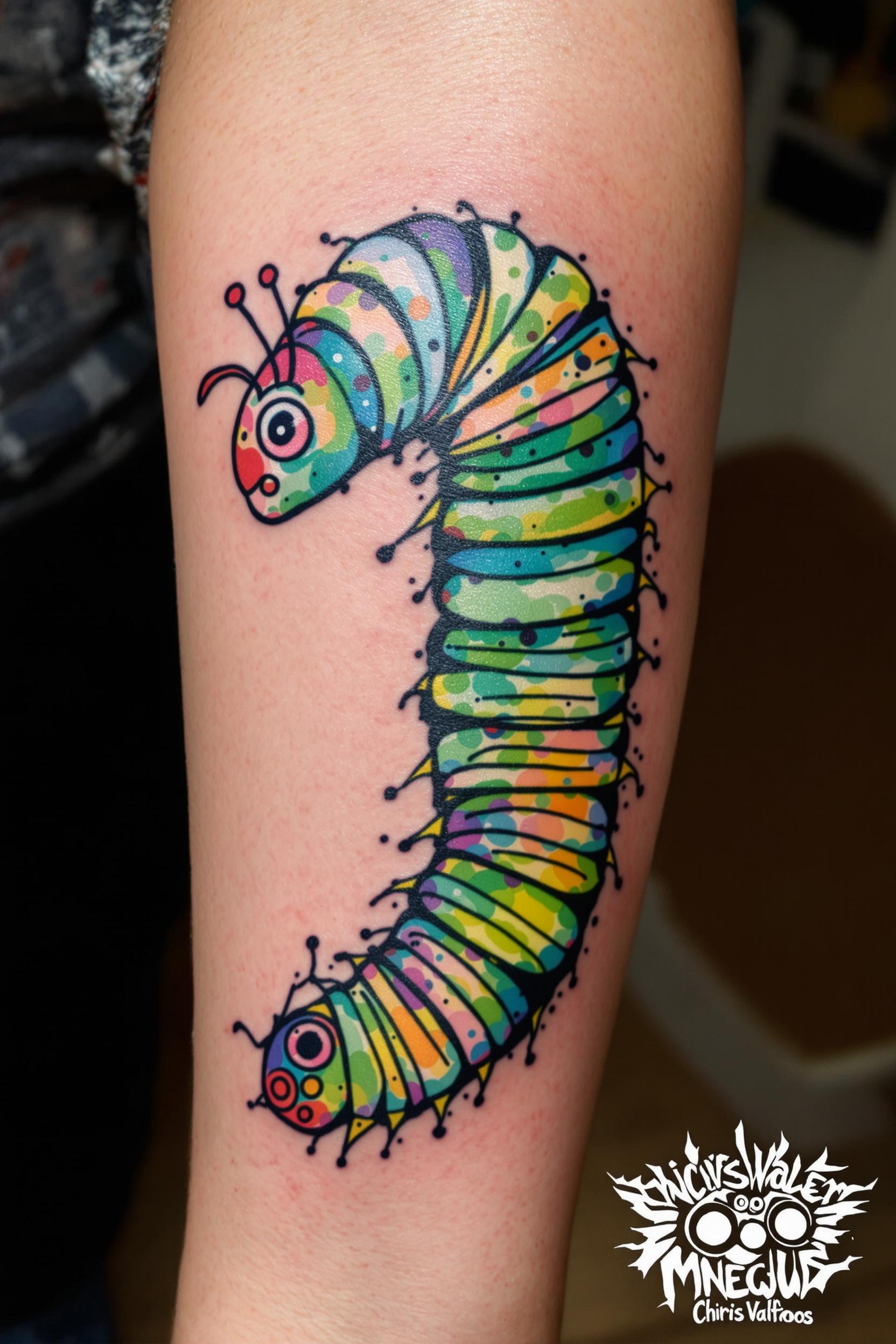 Caterpillar Tattoo
