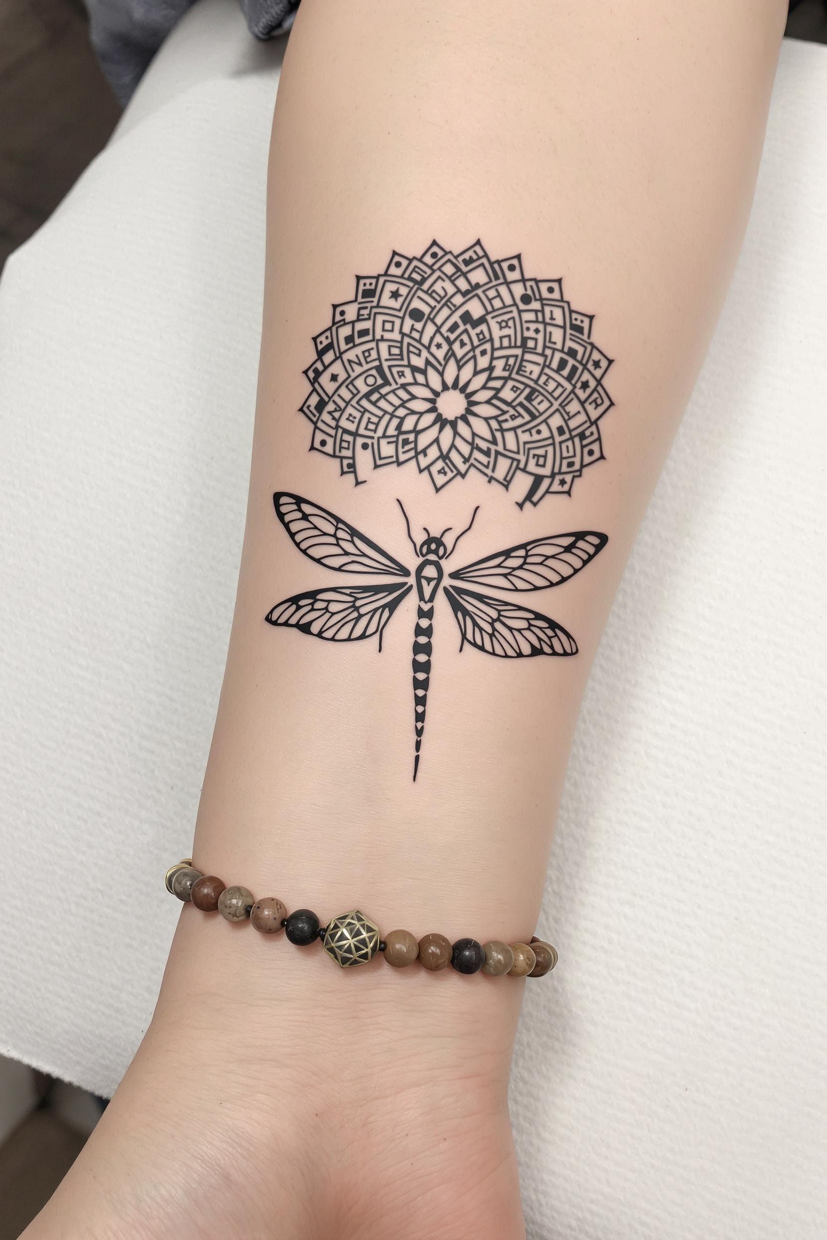 Dragonfly Grace and Geometry