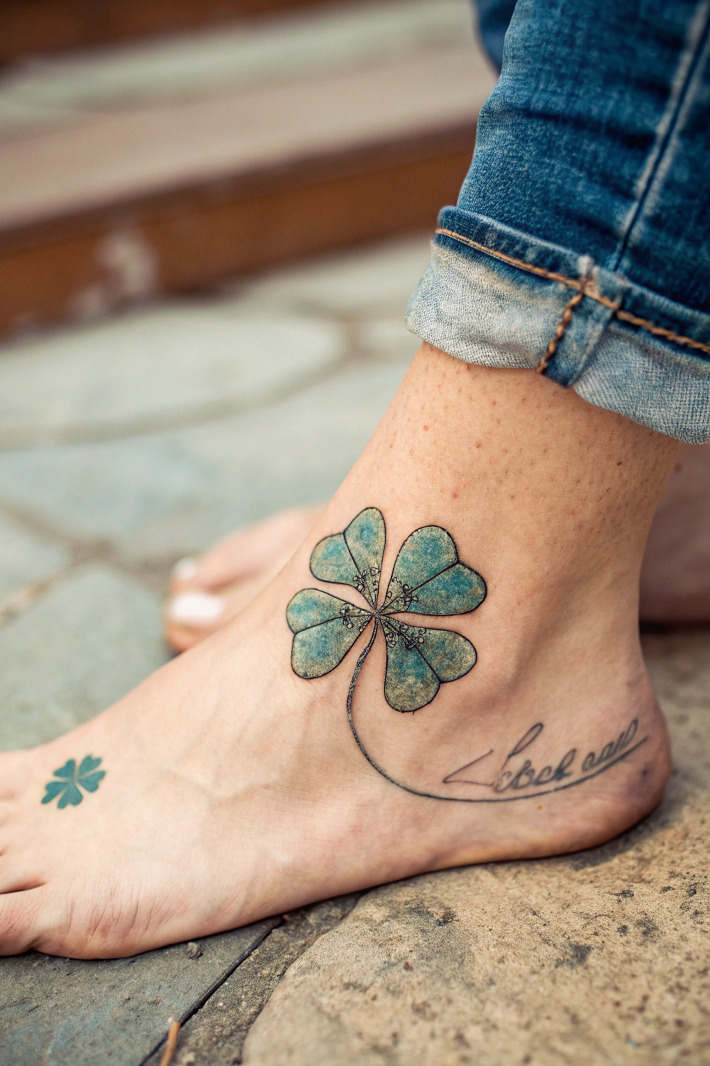 Lucky Charm Inked Elegance
