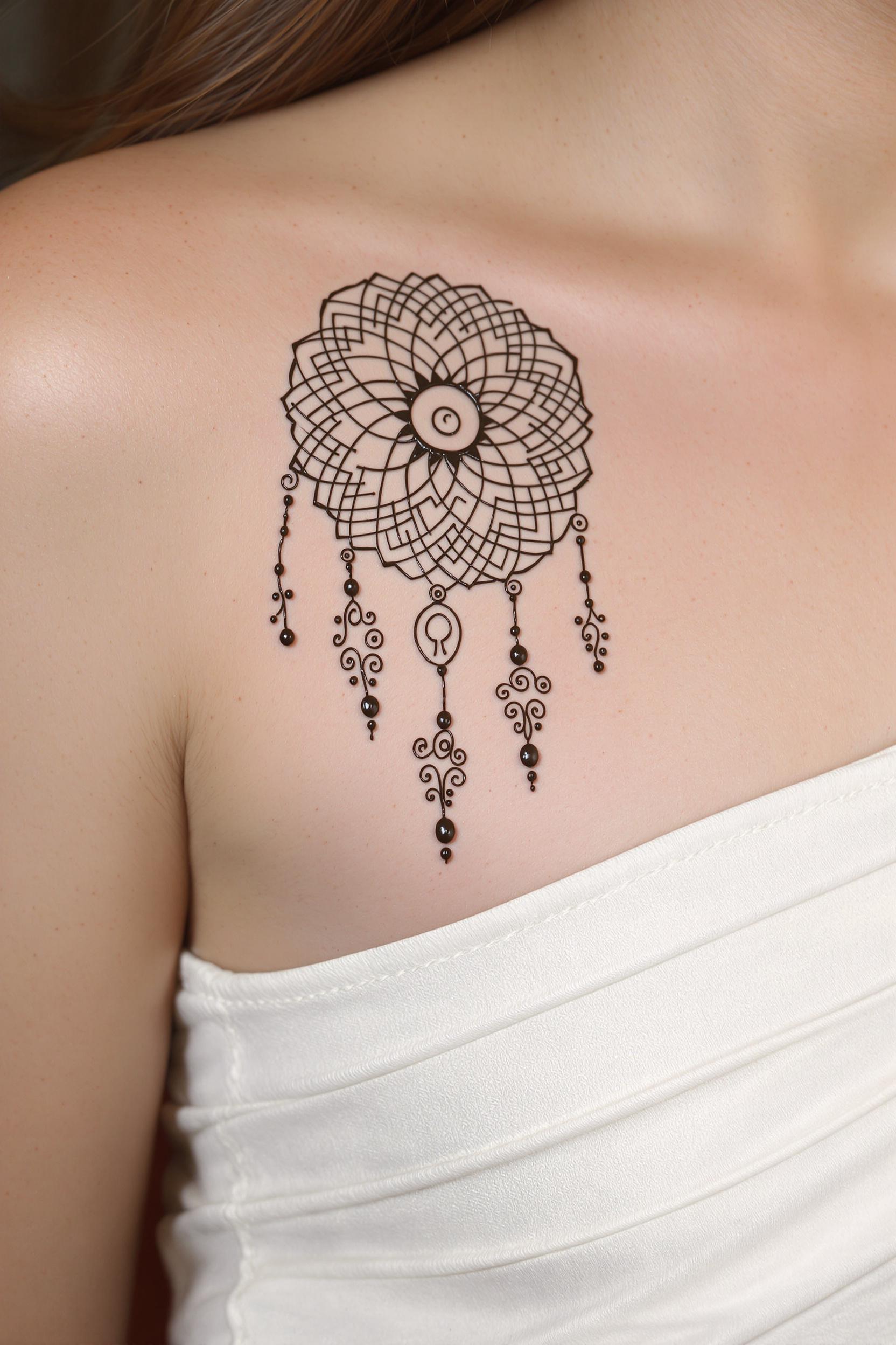 Mandala Grace in Ink