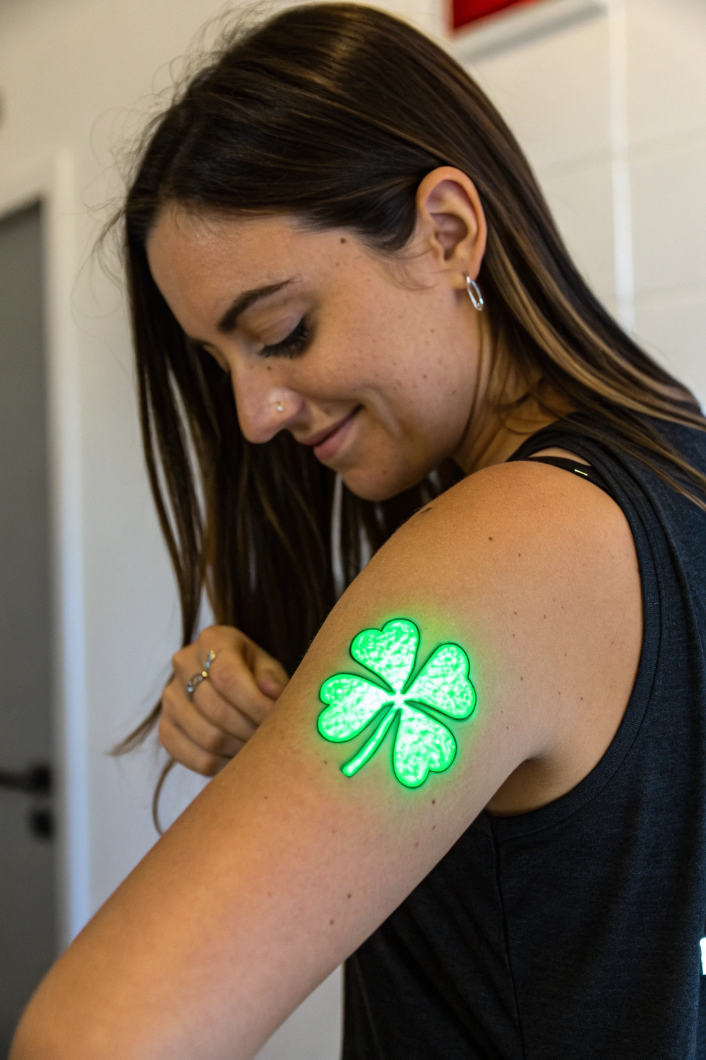 Shamrock Glow and Smiles