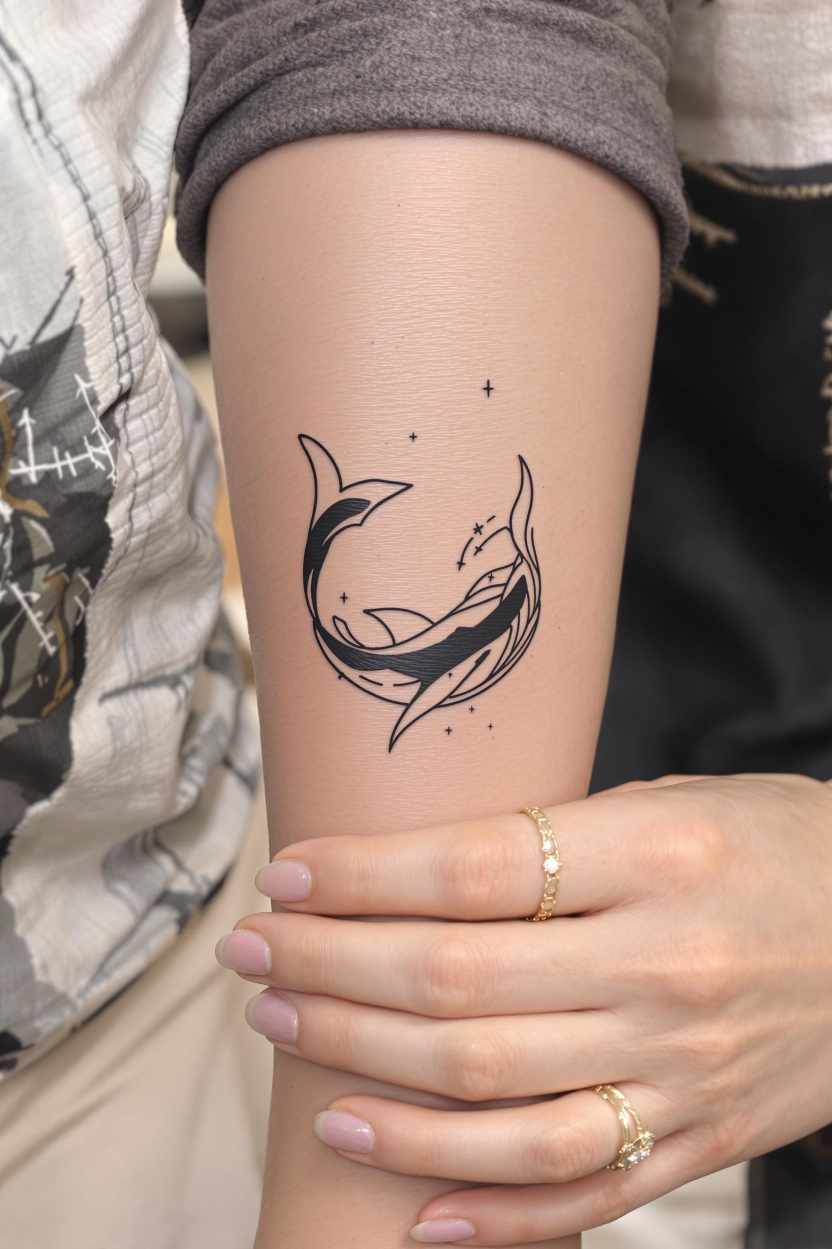 Whale Grace and Stardust