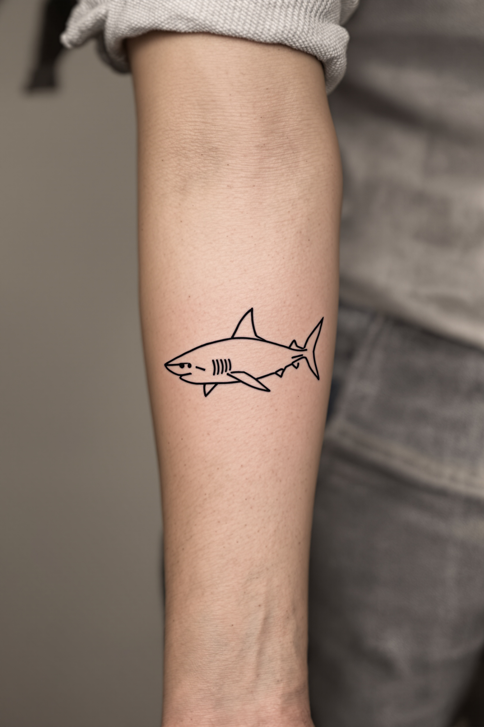 shark tattoo empowerment vibes