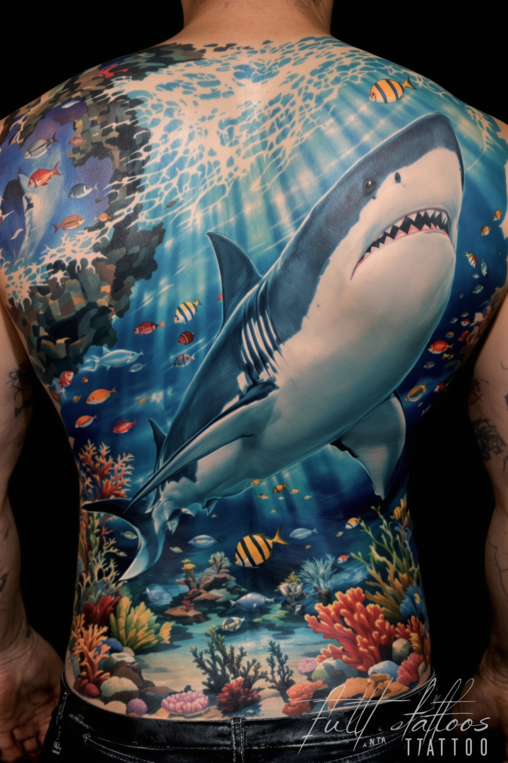 Underwater Masterpiece in Ink